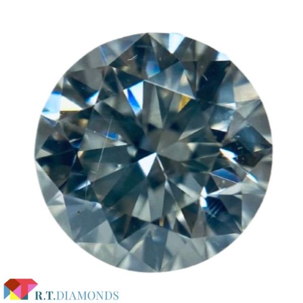 FANCY LIGHT GRAY 1.12ct RD/RT2357/GIA : rt2357 : RTDiamonds - 通販 