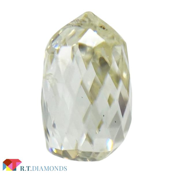 ブリオレットカット 天然ダイヤモンド！1.078ct/RT3244/CGL : R.T. 