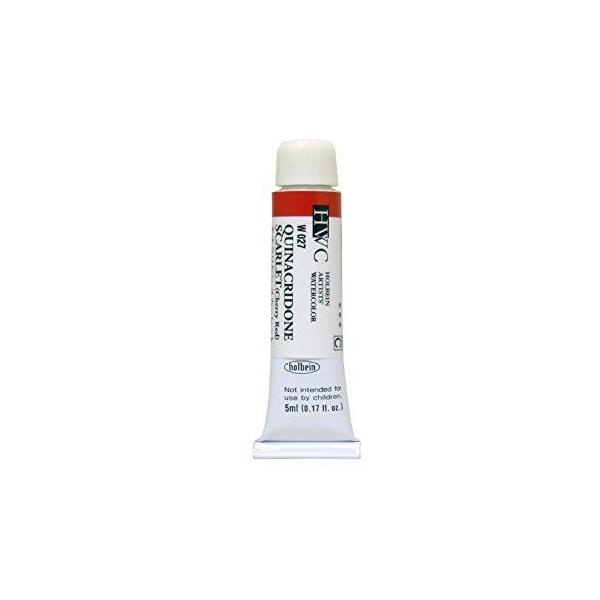 ホルベイン 透明水彩絵具 キナクリドンスカーレット W027 5ml(2号) i8my1cf w027.jpg