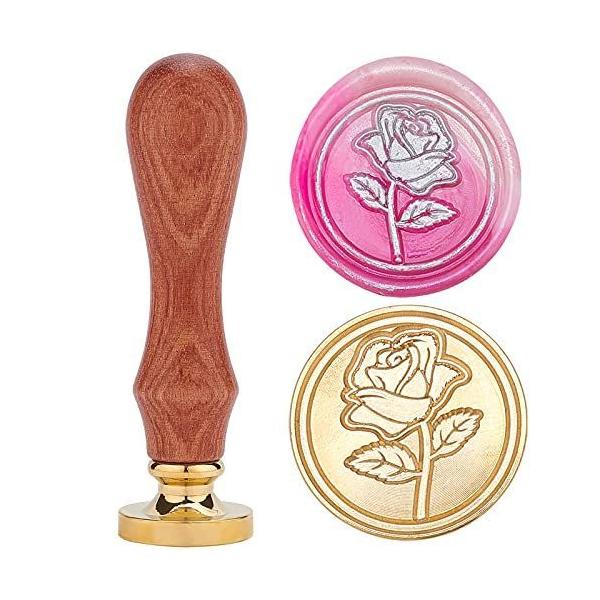 ˚シーリングワックスシール ✩.*˚ 封蝋ステッカー 薔薇 161 71L9NkuDx2L.jpg_BO30,255,255,