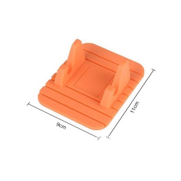 スマホ 車載ホルダー スマホスタンド スマホホルダー 車用 卓上 ホルダー スマートフォン シリコン 滑り止め iPhone Android　R1200-JH｜rtk0727