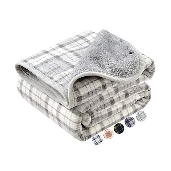 Hapgo ひざ掛け ブランケット 大判 選べる5色2サイズ 4way 着る毛布 ボタン付き 改良 防寒対策 あったか チェック柄 おしゃれ 吸湿保温 S Sawa Z 通販 Yahoo ショッピング