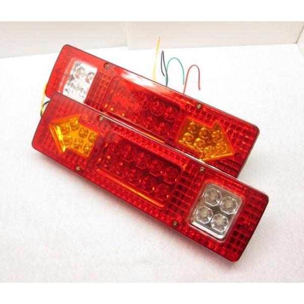 カスタム テールランプ Led 汎用 左右2個セット 矢印 赤 12v トレーラー トラック 船舶 Buyee Buyee Jasa Perwakilan Pembelian Barang Online Di Jepang