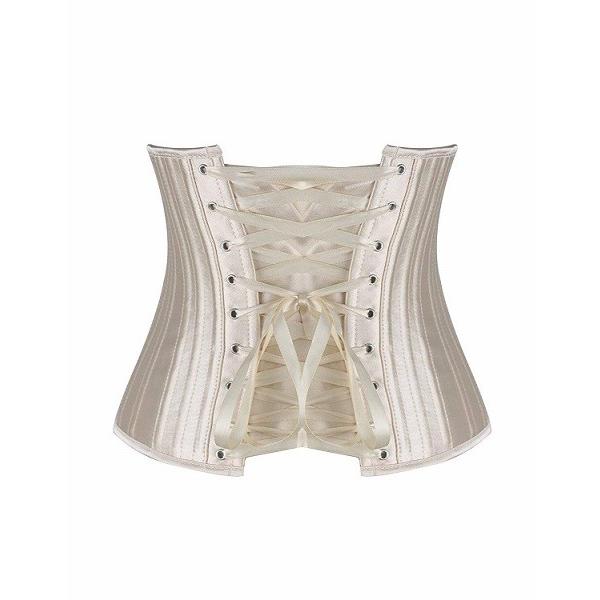 ウエストニッパー 女性用 アンダーバスト コルセット (シャンパン) 24