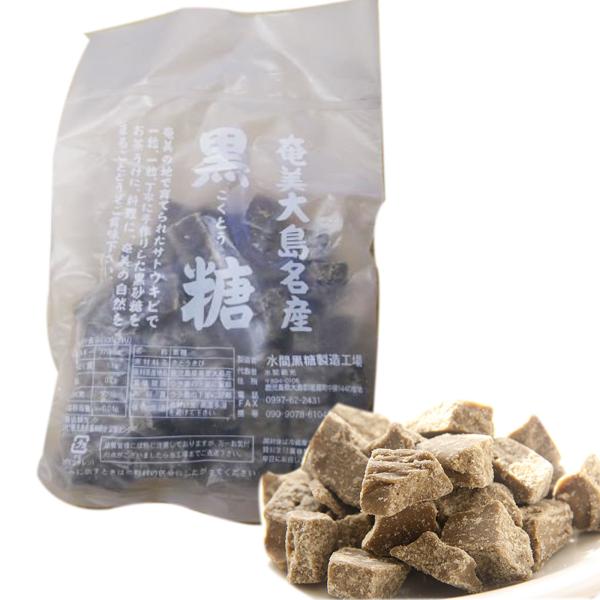 奄美大島 黒糖 水間製糖 幻の黒砂糖 250gｘ1 希少 水間黒糖 黒砂糖 さとうきび 伝統製法 お土産 ギフト