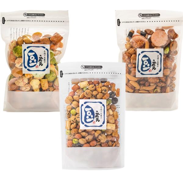 商品名 豆の蔵元 おためし人気3種セット内容 よりどりみどり170gｘ1 紫四季部 160gｘ1 味さんぽ 150gｘ1テレビ、SNSで話題のまめ菓子 、 豆の蔵元で1番人気2番人気3番人気の豆菓子 混ぜるおかきの大きさや歯触りにまでこだわ...