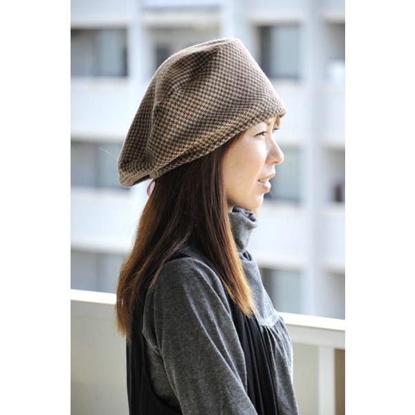 スタンダードチェック柄のベレー : 手作り帽子のお店ルアムカン - 通販