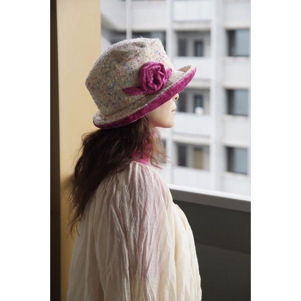 大人可愛いレディースハット 帽子 秋冬 カジュアル ベージュ ピンク 手作り帽子 Buyee Buyee 日本の通販商品 オークションの代理入札 代理購入