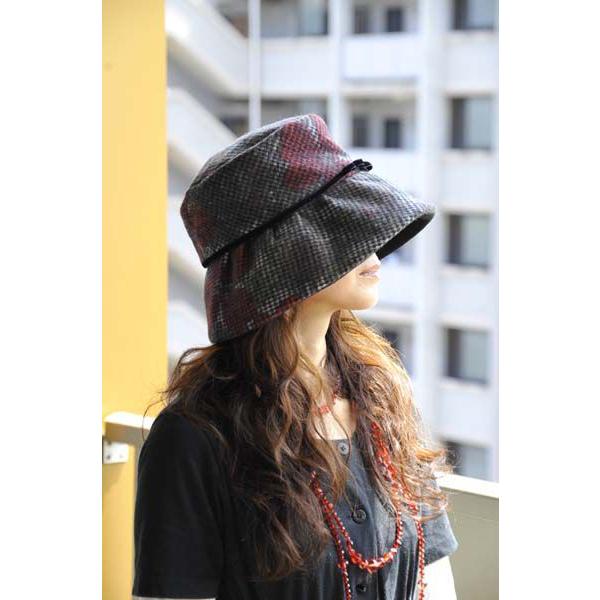 女らしい余裕のクロッシェのお帽子 レディース 秋冬 手作り帽子 Ny500 手作り帽子のお店ルアムカン 通販 Yahoo ショッピング