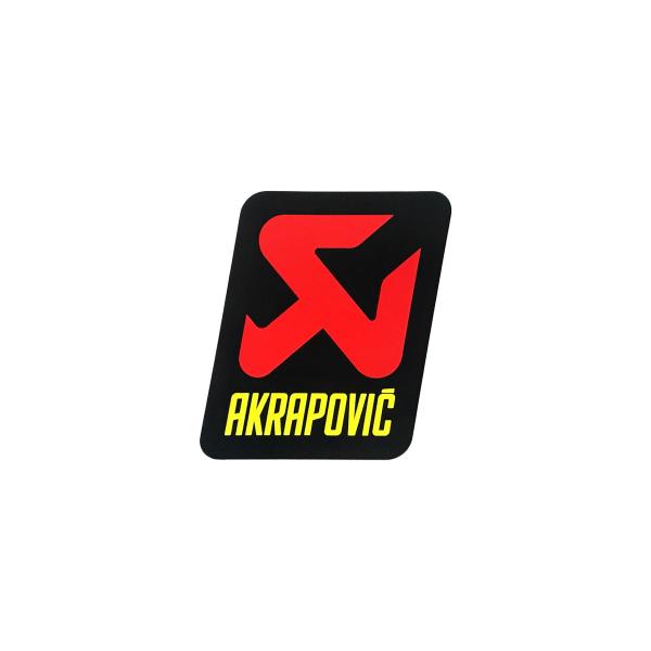 ステッカー デカール アクラポビッチ 耐熱サイレンサーAKRAPOVIC