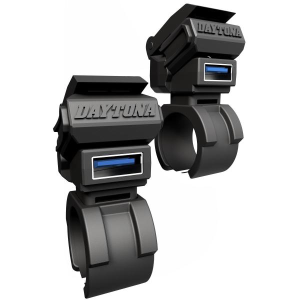 DAYTONA（デイトナ） USB電源STD QC 2ポート 61509 : バイク・車パーツ