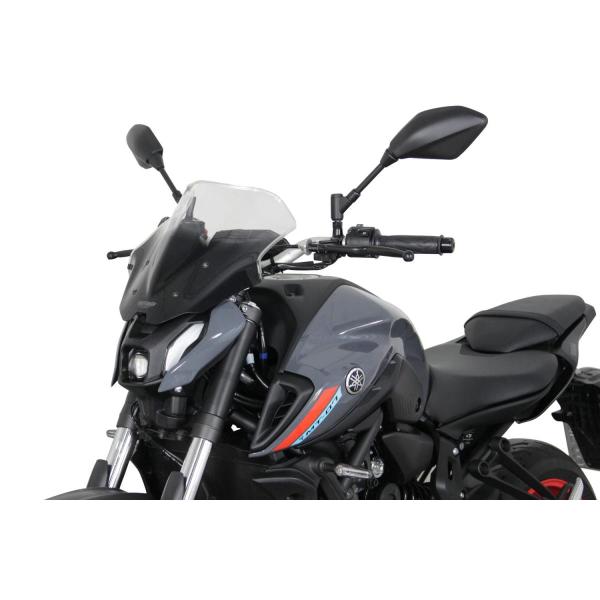 MRA スクリーン レーシング クリア MT-07 : バイク・車パーツ ラバー