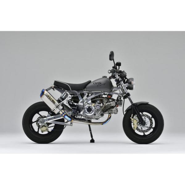 OVER マフラー チタン　フルエキゾーストモンキー50用 OVER RACING (オーバーレーシング) フルエキゾーストマフラー GP