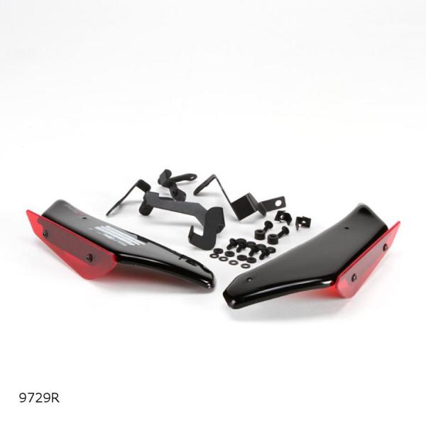 プーチ Puig サイドダウンフォーススポイラー レッド CBR1000RR SP SP2 9729R