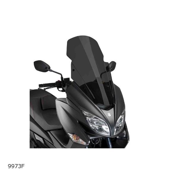 Puig プーチ V-TECH ツーリングスクリーン Dスモーク BURGMAN