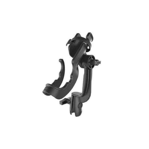 RAM MOUNTS(ラムマウント) ロッドホルダー(Rod.)＆シングルソケットアームセット 1.5インチボール RAM-114-RBNBU