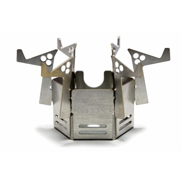 メーカー名：プラスマニアメーカー品番：4580710640087can+roが今流行りの固形燃料に対応し、最適&amp;最強の五徳・コンロが誕生。販売備考：can+roが今流行りの固形燃料に対応し、最適＆最強の五徳・コンロが誕生。110×6...