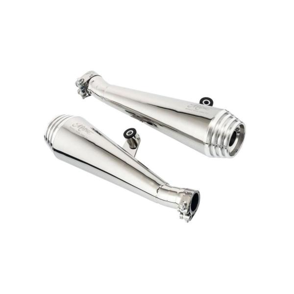 Motone(モートーン) スリップオンマフラー SATURN V ポリッシュ 空冷