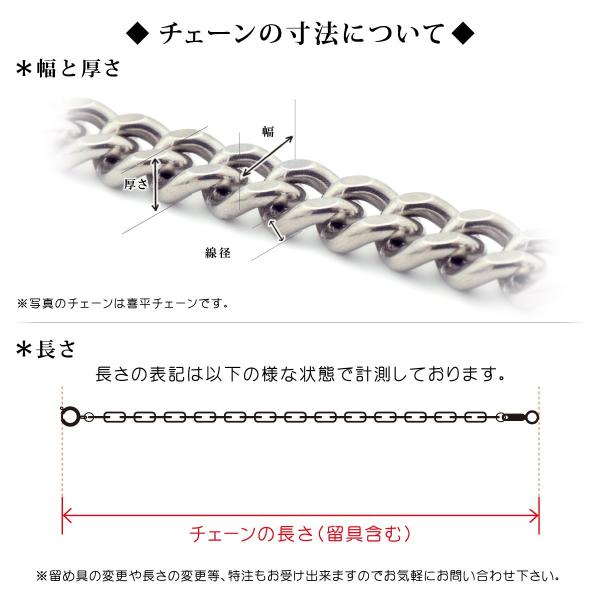 当店の記念日 ジュエリーネックレス RUBBYメガネチェーン PT850