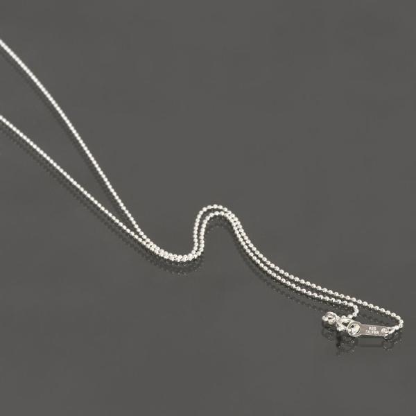 ネックレス チェーン シルバー925 カットボールチェーン 幅1.2mm
