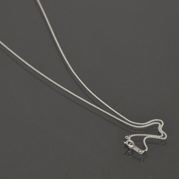 シルバー925 2面カット喜平チェーン　80㎝ rubby_cd30-80