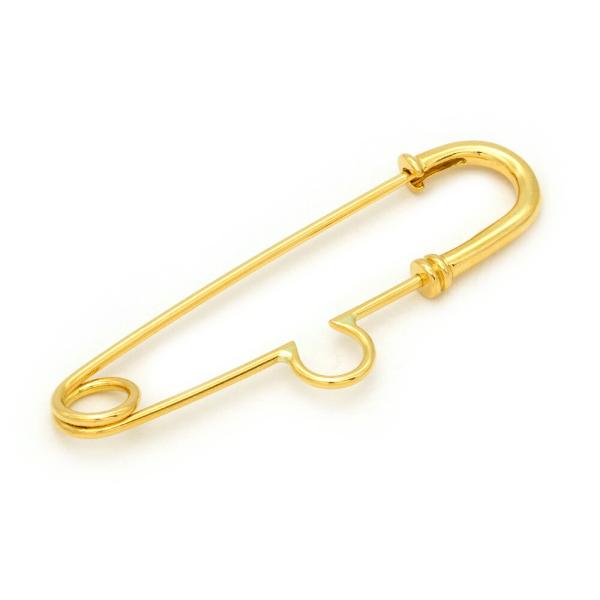 K18YG WG 安全ピン ピアス ブローチ 2way 18K ピン 針 K18 K18YG WG 安全ピン ピアス ブローチ 2way 18K ピン 針 K18