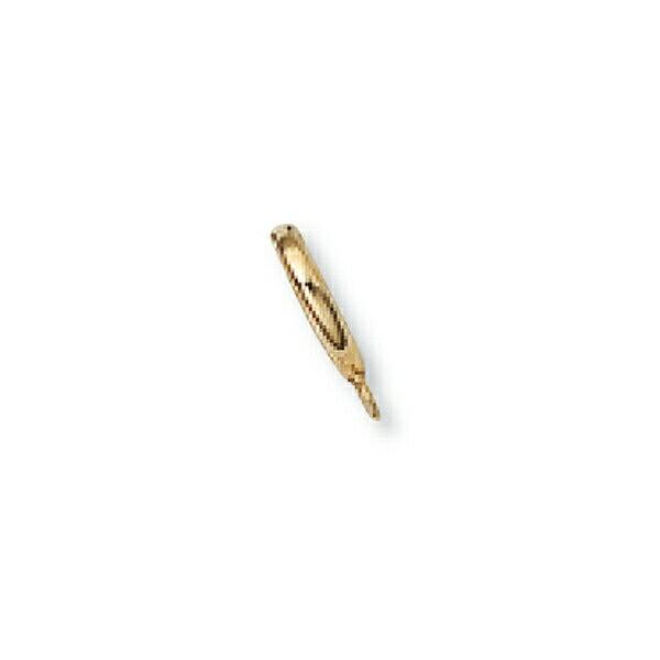 【1個売り】 バチカン 18金 イエローゴールド ジョイントバチカン バネ式 環付き 8.5mm玉迄 ペンダントトップ用｜パーツ K18YG 貴金属