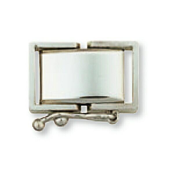 Pt850 中折れクラスプ　チェーン用金具 1個売り】 留め具 PT850 プラチナ 中折れ式留具 丸カン付き 縦13.0mm