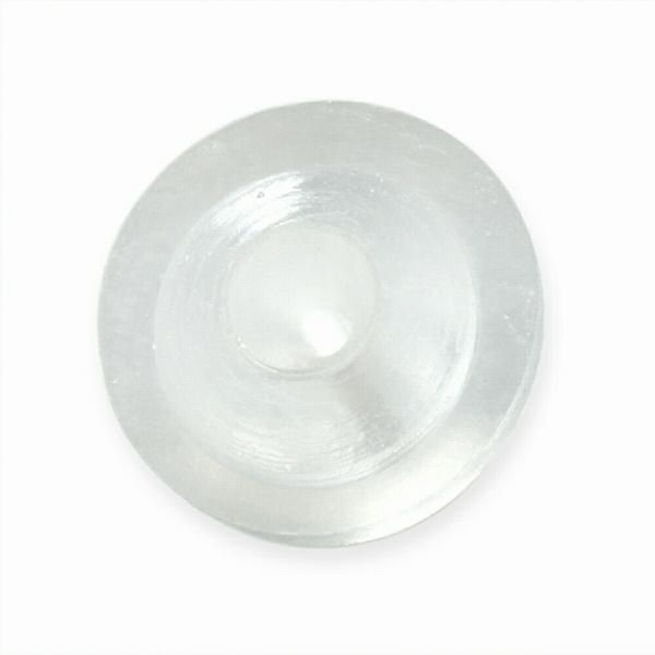 【5個セット】 ピアスキャッチ シリコンゴム 段付き半球型キャッチ 縦5.0mm ピアスロック｜シリコン アクセサリー レディース メンズ