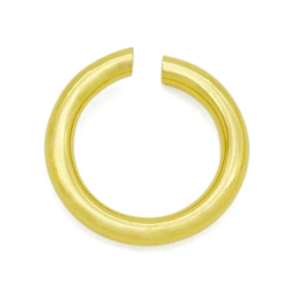 【1個売り】 丸カン 10金 イエローゴールド 丸環 線径0.35mm 直径2.3mm マルカン｜手芸用品 金具 飾り パーツ 部品 K10YG k10 10k 貴金属
