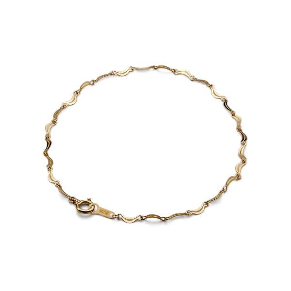 K18ムーンチェーンブレスレット