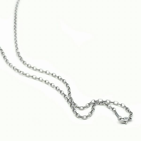 ネックレス チェーン 明るい色の純チタン ロングロールチェーン 幅3.1mm 長さ38cm|鎖 チタン アクセサリー レディース メンズ :nw-ti210-2bs-38:ジュエリーネックレス RUBBY 通販 ネックレス チェーン 明るい色の純チタン スクリューチェーン 幅3.5mm 長さ60cm|鎖 チタン アクセサリー レディース メンズ