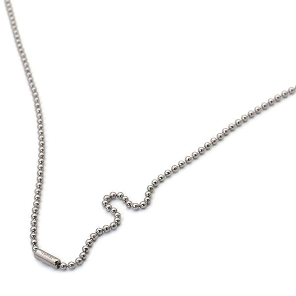 ネックレス チェーン 明るい色の純チタン ボールチェーン コネクタ 幅2 3mm 長さ50cm 鎖 チタン アクセサリー レディース メンズ Nw Tib 23 50 ジュエリー ネックレス Rubby 通販 Yahoo ショッピング