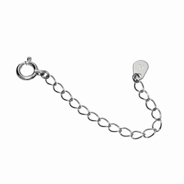 ネックレス用の延長アジャスター PT850 プラチナ 荒喜平（ドロップ） 幅2.1mm｜鎖 850pt 貴金属 ジュエリー レディース メンズ