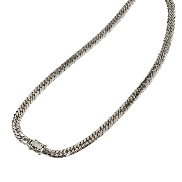 ネックレス チェーン PT850 プラチナ 6面カットダブル喜平チェーン 幅