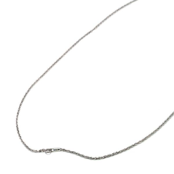 ネックレス チェーン サージカルステンレス 316L 角ルーズロープチェーン 幅1.7mm 長さ45cm