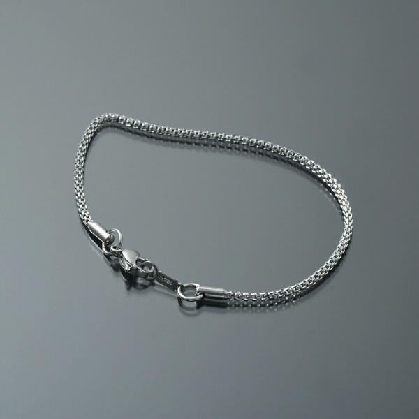 ブレスレット チェーン サージカルステンレス 316L ダブルベネチアン