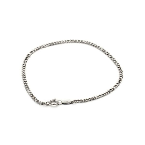 ブレスレット チェーン サージカルステンレス 316L 2面カット喜平チェーン 幅2.2mm 長さ16cm