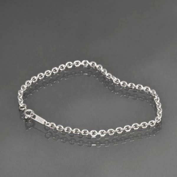 ひこざえもん　プラチナブレスレット　スクリューチェーン太め　2.4㎜幅 ひこざえもん様専用 プラチナブレスレット スクリューチェーン