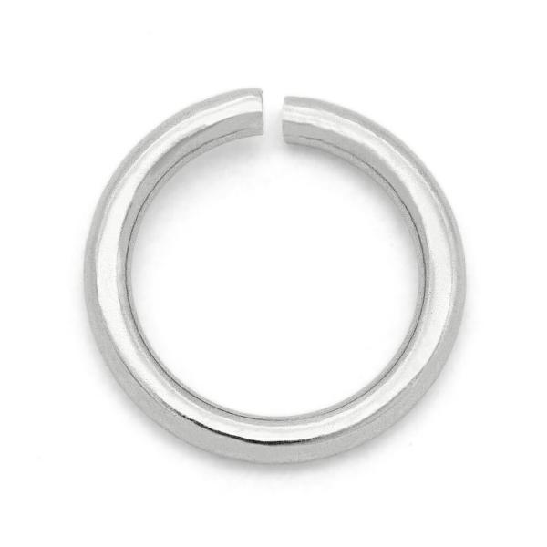 【10個セット】 丸カン ステンレス 丸環 線径0.8mm 直径6.0mm マルカン｜手芸用品 金具 飾り パーツ 部品