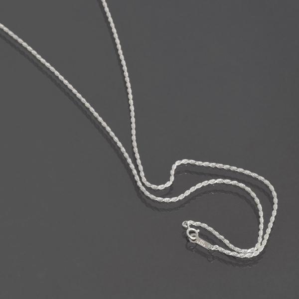 Tapper Rope ロープチェーン 925 シルバープレート Amazon | [silver KYASYA]シルバー925 ロープチェーン 925