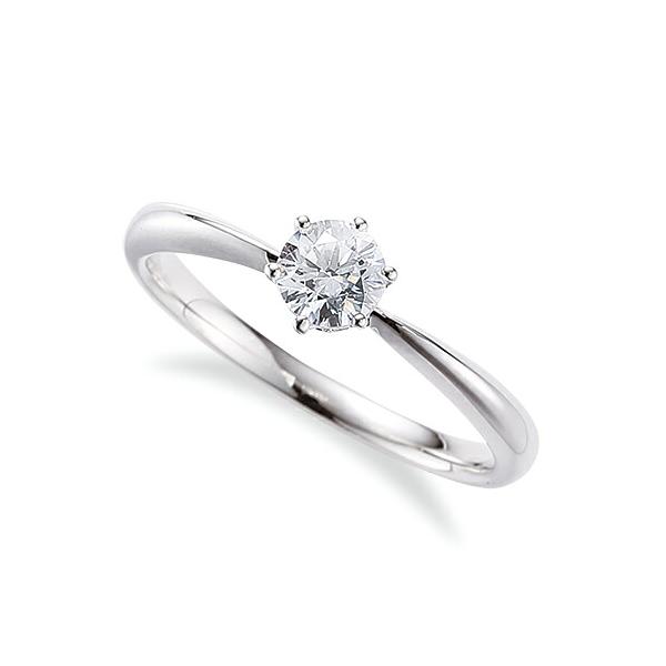 指輪 PT900 プラチナ 天然石 石座にメレをセットした一粒リング 主石の