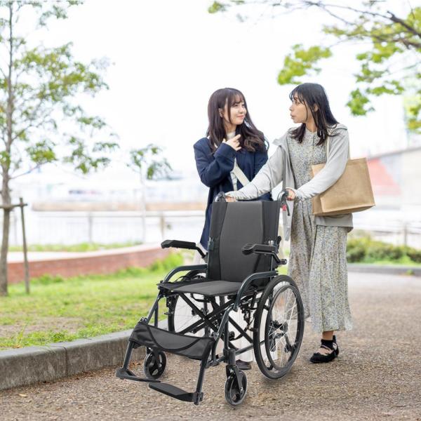 ナイスウェイ！！！【自走式】折りたたみ式車椅子 漕ぎやすい自走式）Nice Way6（ナイスウェイ） 自走式折りたたみ