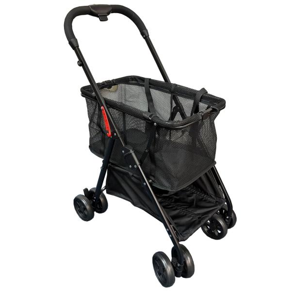 ナイス ウェイ(Nice Way) 軽量 2段ショッピングカート  折りたたみ 耐荷重25kg 軽量 運べる おしゃれ キャリーバッグ 静音 荷重 保温 買い物 保冷 高齢者