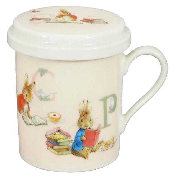 ピーターラビット（PETER RABBIT） マグカップ 蓋付マグ 茶漉し付き