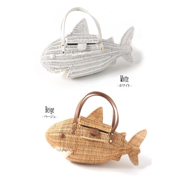 Casselini カゴバッグ サメ - シャークがジョーズにサメ(鮫)グッズ！
