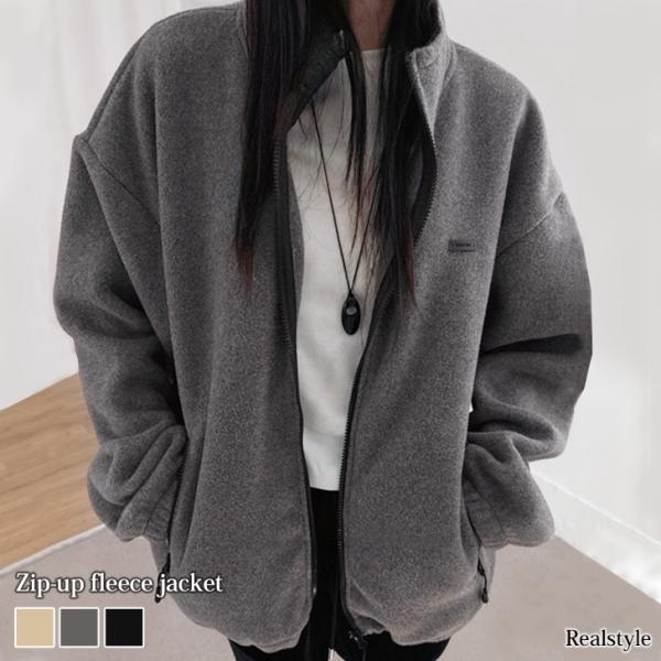 REAL STYLE フリース レディース メンズ ジャケット フリース