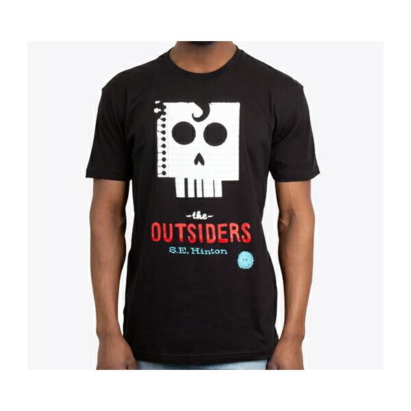 [Out of Print] S. E. Hinton / The Outsiders Tee (Black)