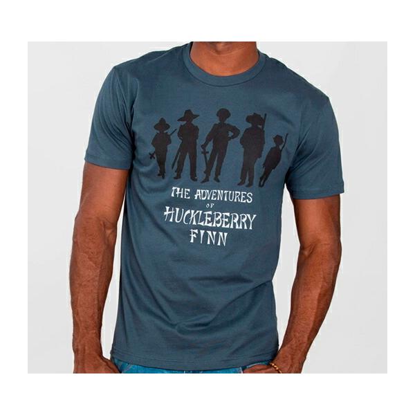 [Out of Print] Mark Twain / Adventures of Huckleberry Finn Tee (Indigo)