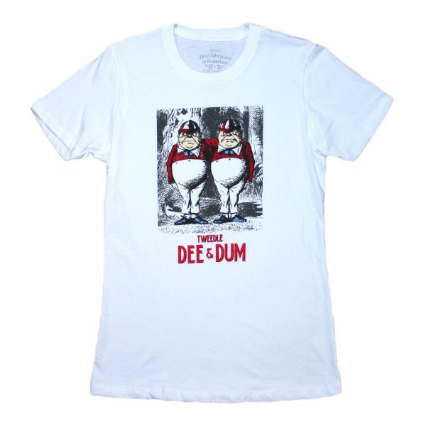 Alice's Adventures in Wonderland / Tweedle Dee &amp; Dum Tee (White) (Womens)